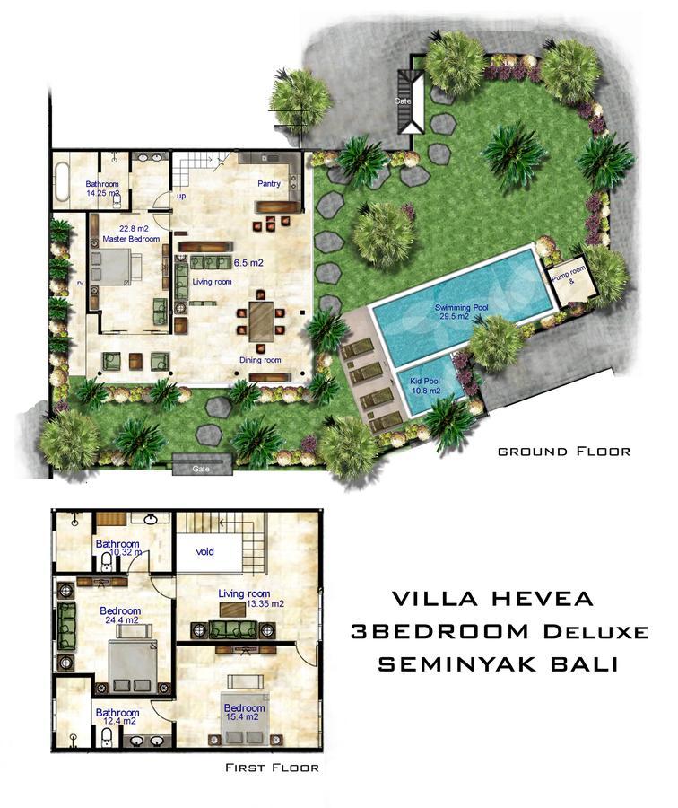 Hevea Villas Семиняк Екстериор снимка